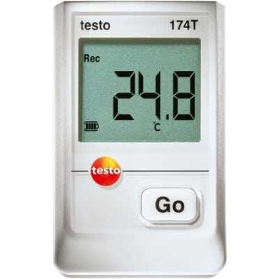 Сверхкомпактный регистратор температуры testo 174Т - надежное измерение температуры с записью в память.